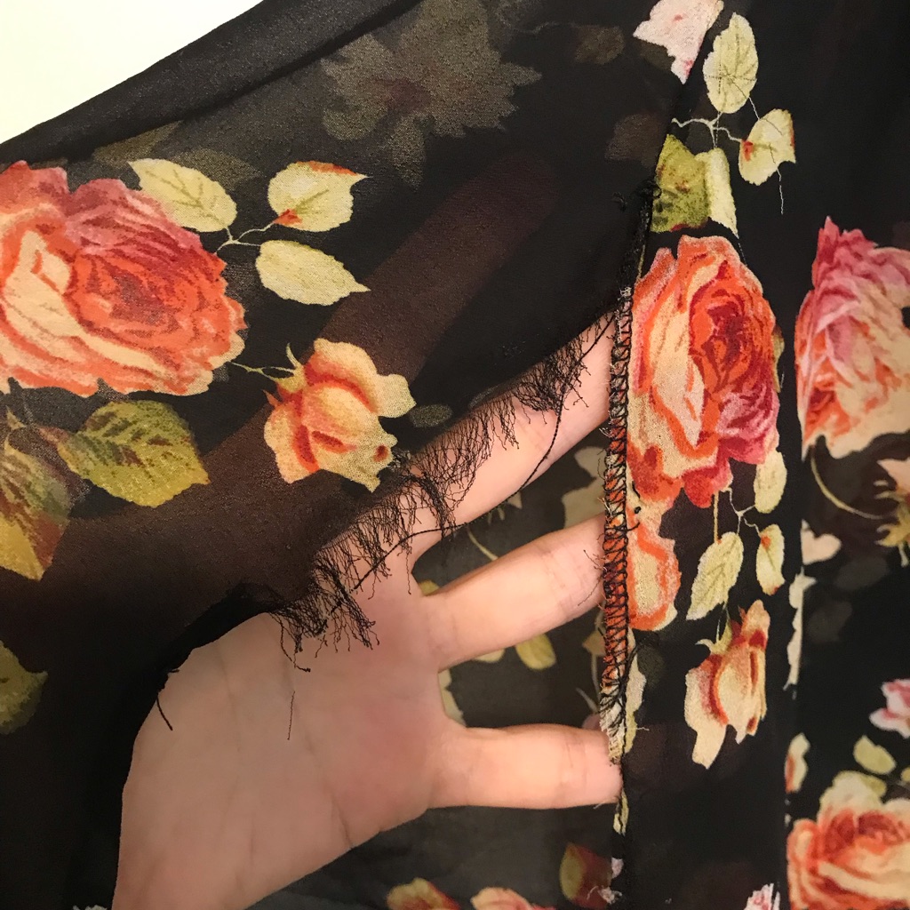 Lindsey Thornburg Sheer Floral Dress — image 7 of 8